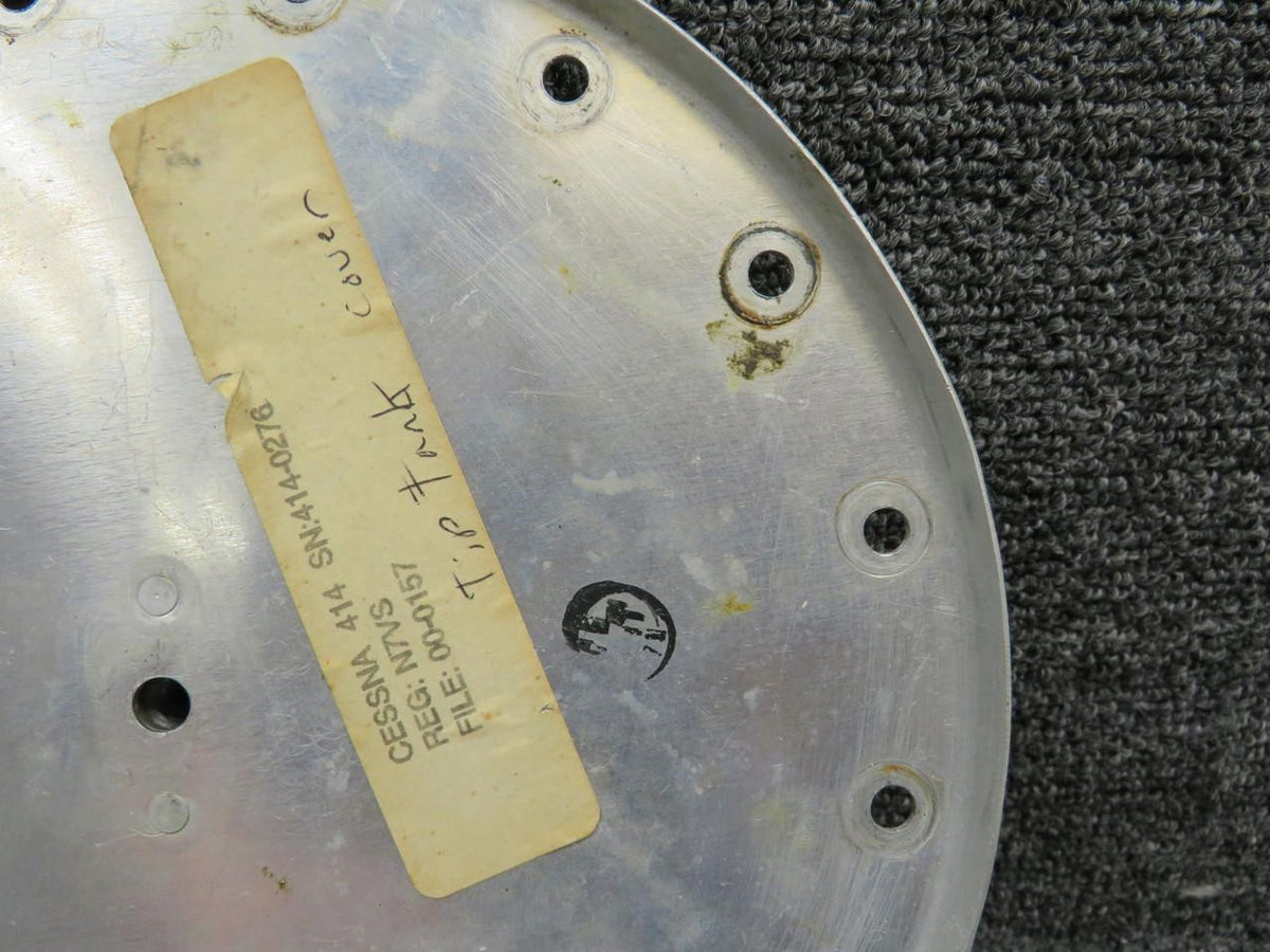 Cessna Aircraft Parts 0823400-71 Cessna 414 Tip Tank Access Plate Aft