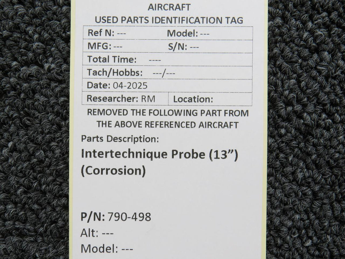 Intertechnique 790-498 Intertechnique Probe (13”) (Corrosion)
