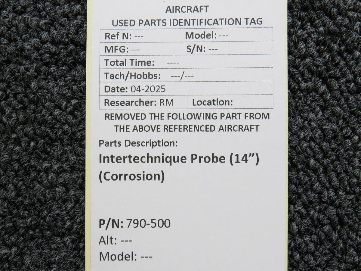 Intertechnique 790-500 Intertechnique Probe (14”) (Corrosion)