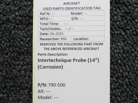 Intertechnique 790-500 Intertechnique Probe (14”) (Corrosion)
