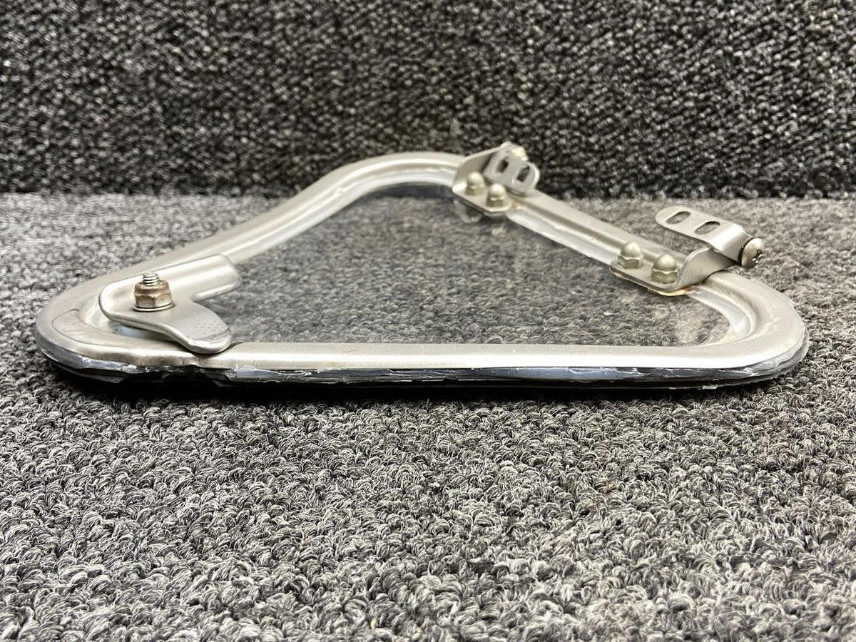 Cessna Aircraft Parts 5311277-4, 5311278-5 Cessna 340A Storm Window Assembly RH with Hinges & Latch
