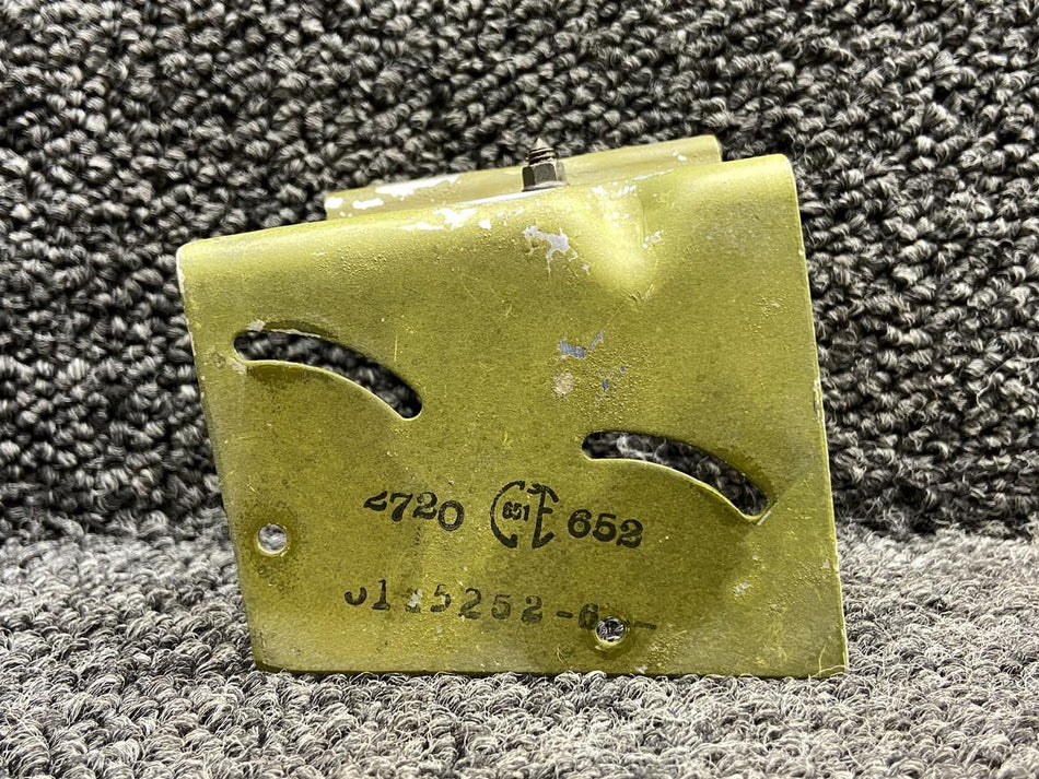 Cessna Aircraft Parts 5115252-6 Cessna 340A Flap Microswitch Mounting Bracket