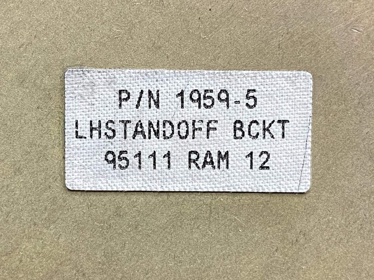 Ram 1959-5 (Alt: 95111) Continental TSIO-520-NB RAM Standoff Mounting Bracket LH