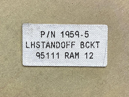 Ram 1959-5 (Alt: 95111) Continental TSIO-520-NB RAM Standoff Mounting Bracket LH