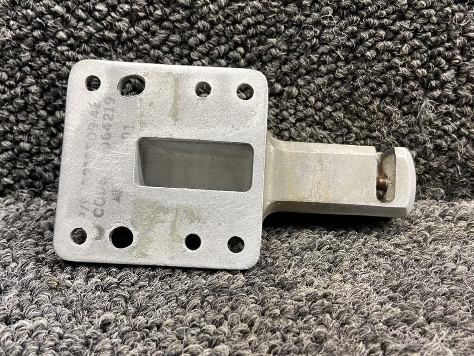 Cessna Aircraft Parts 5219509-2 (Alt: 5922160-7) Cessna 340A Aft, Lower Cabin Door Cable Fitting Mount