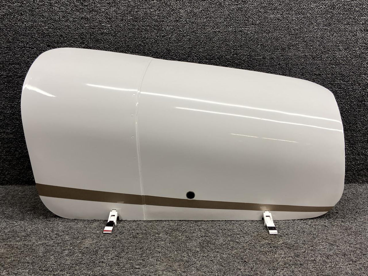 Cessna Aircraft Parts 5313065-58 Cessna 340A Forward Baggage Door Structure RH w Hinges, Latch (White)
