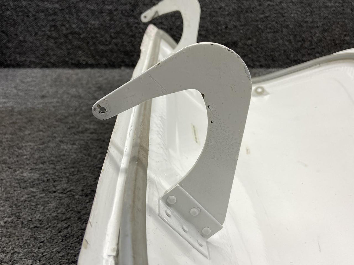 Cessna Aircraft Parts 5313065-58 Cessna 340A Forward Baggage Door Structure RH w Hinges, Latch (White)