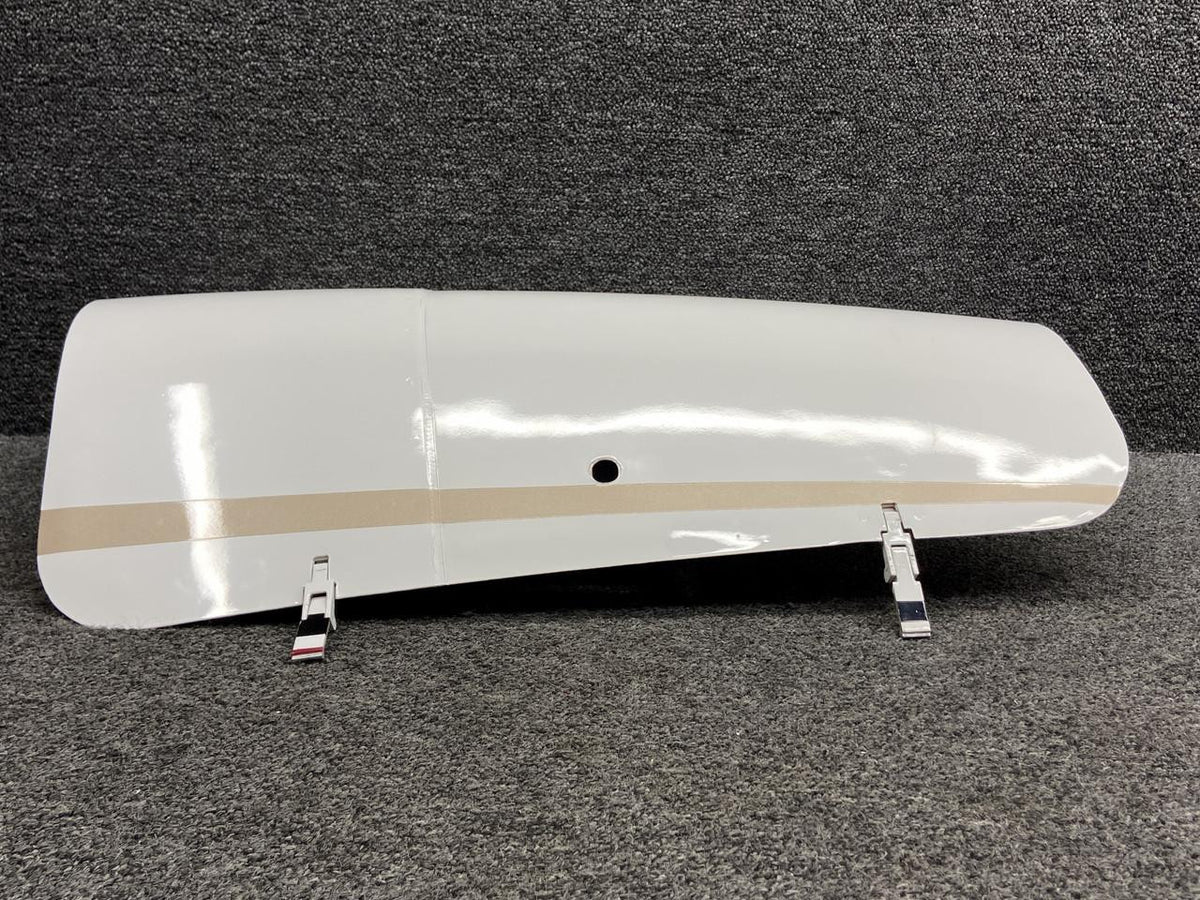 Cessna Aircraft Parts 5313065-58 Cessna 340A Forward Baggage Door Structure RH w Hinges, Latch (White)