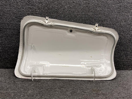 Cessna Aircraft Parts 5313065-58 Cessna 340A Forward Baggage Door Structure RH w Hinges, Latch (White)