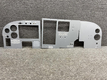 Cessna Aircraft Parts 5314106-5, 5314107-5 Cessna 340A Instrument Panel Structure Set (LH, Center, RH)