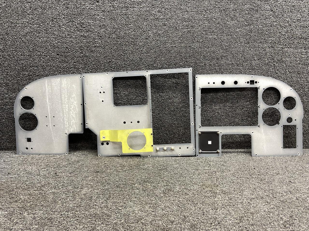 Cessna Aircraft Parts 5314106-5, 5314107-5 Cessna 340A Instrument Panel Structure Set (LH, Center, RH)