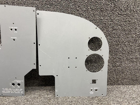 Cessna Aircraft Parts 5314106-5, 5314107-5 Cessna 340A Instrument Panel Structure Set (LH, Center, RH)