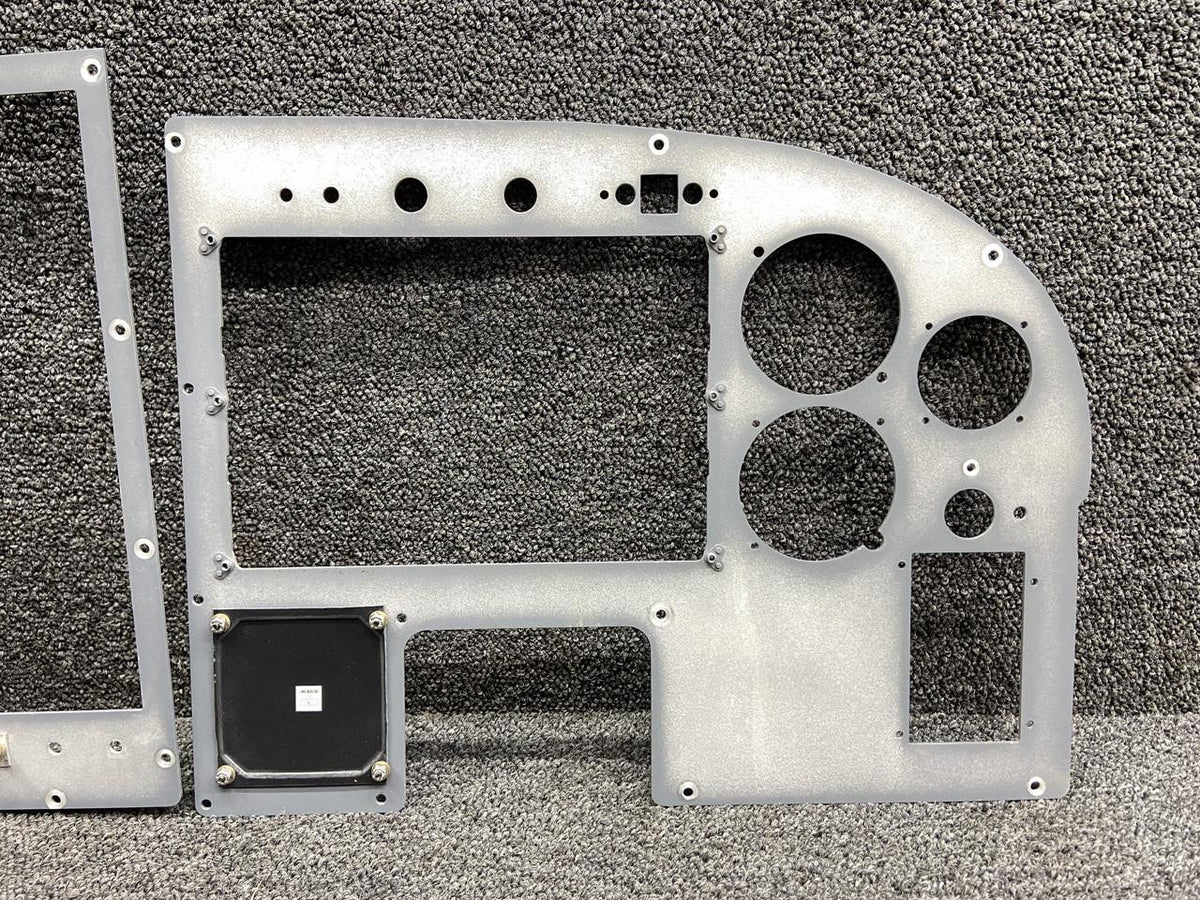 Cessna Aircraft Parts 5314106-5, 5314107-5 Cessna 340A Instrument Panel Structure Set (LH, Center, RH)