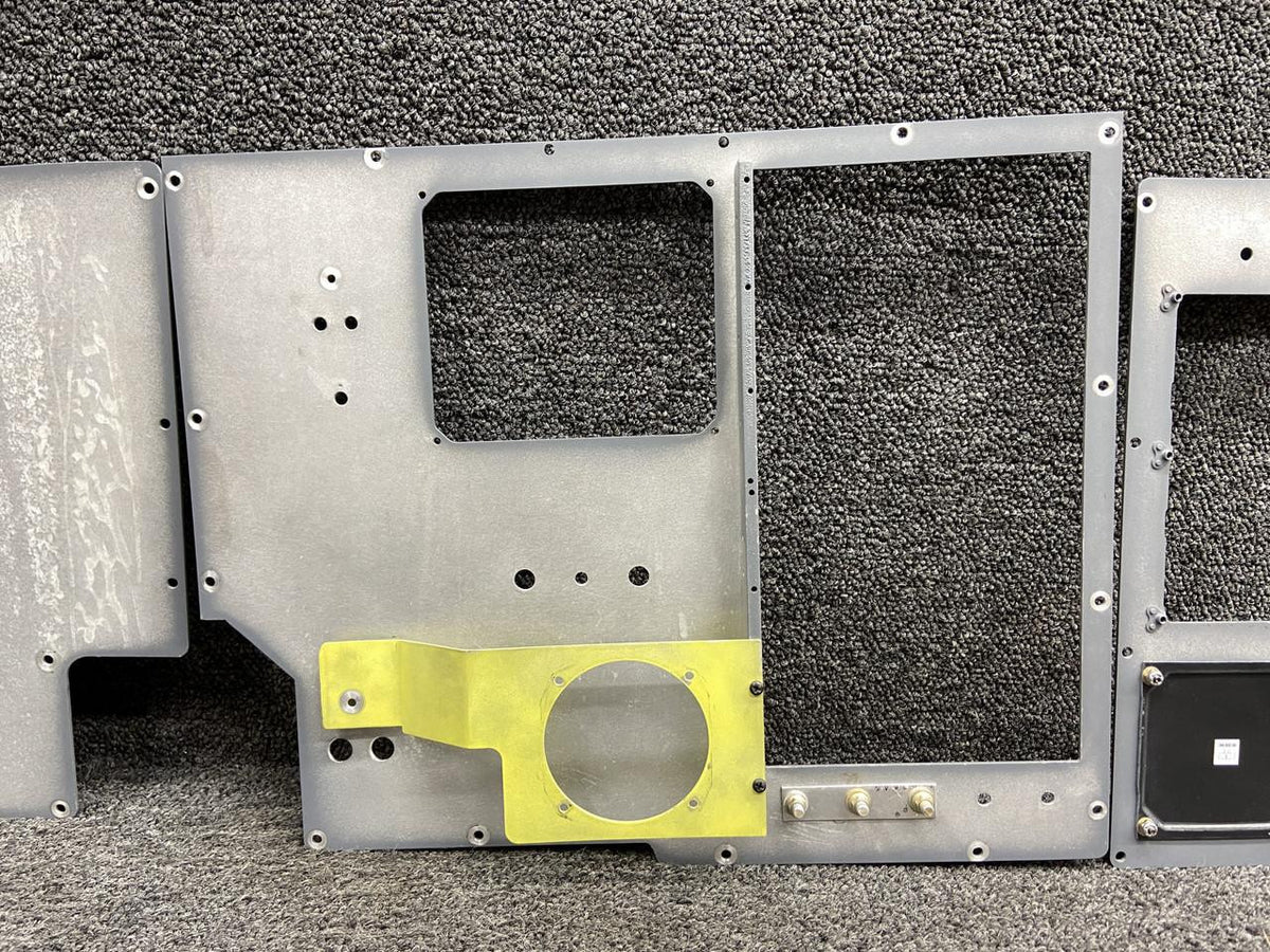 Cessna Aircraft Parts 5314106-5, 5314107-5 Cessna 340A Instrument Panel Structure Set (LH, Center, RH)