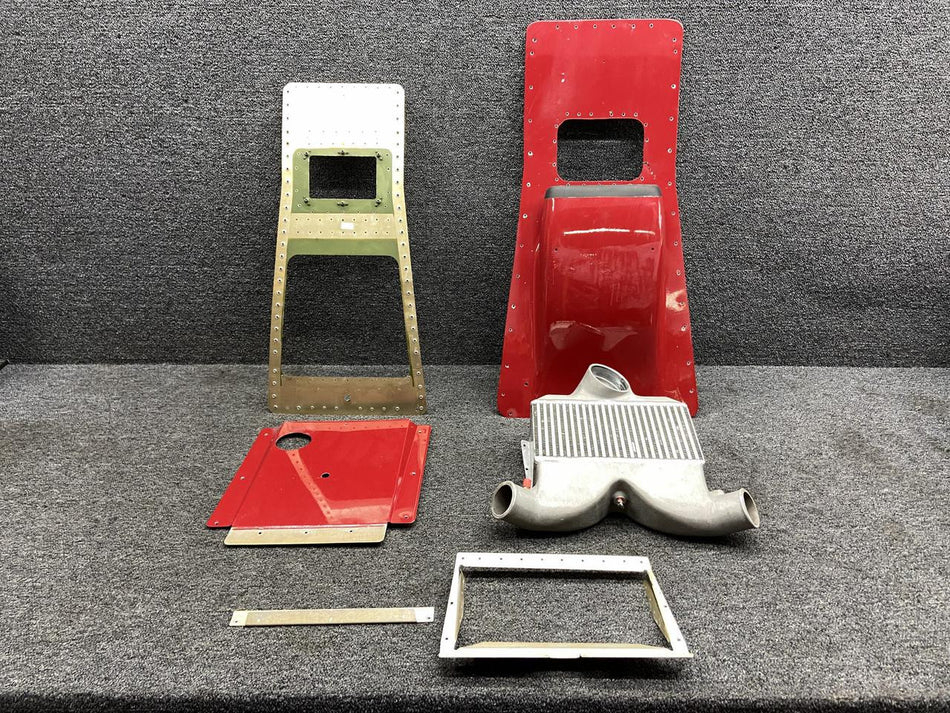 Aero-Classics 1638-3 (Alt: 8000481) Continental TSIO-520 Aero Air Intake Set LH w Intercooler