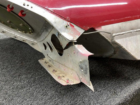 Cessna Aircraft Parts 5092300-19 Cessna 340A Wing Tip Tank Assy LH with Forward Nose Cap (No Fairing)