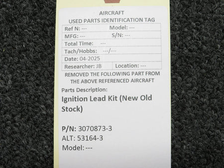 No Brand 3070873-3 (Alt: 53164-3) Ignition Lead Kit (New Old Stock)