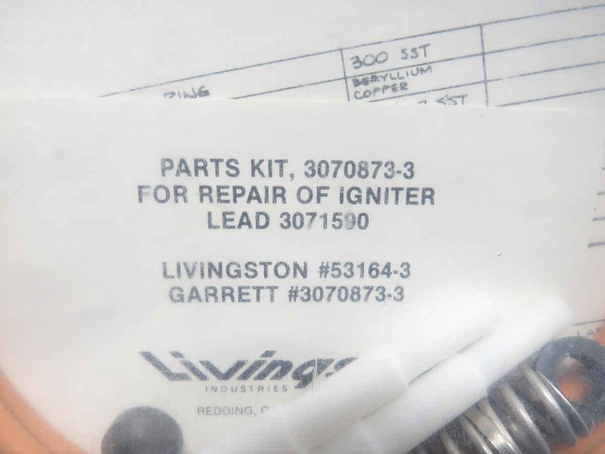 No Brand 3070873-3 (Alt: 53164-3) Ignition Lead Kit (New Old Stock)