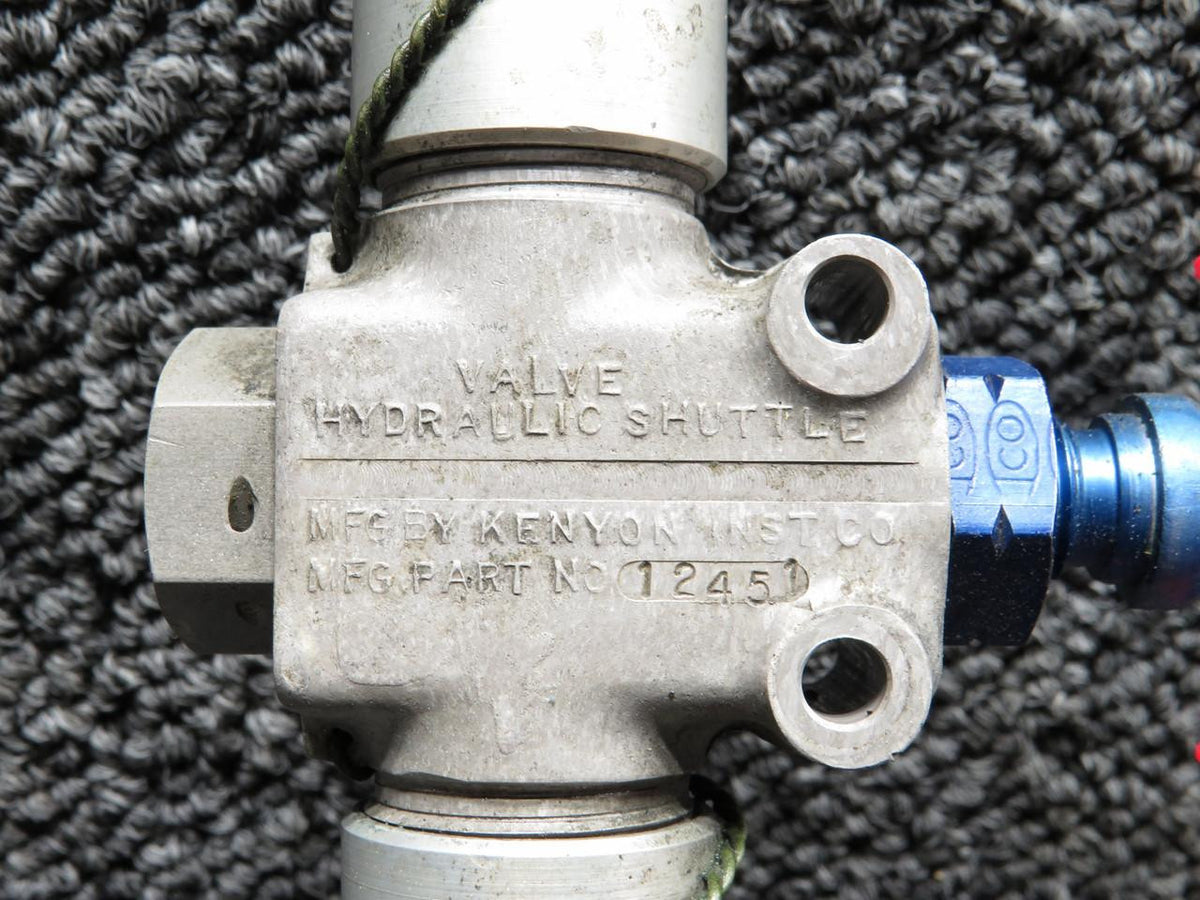 kenyon 12451 Kenyon Hydraulic Shuttle Valve Assy