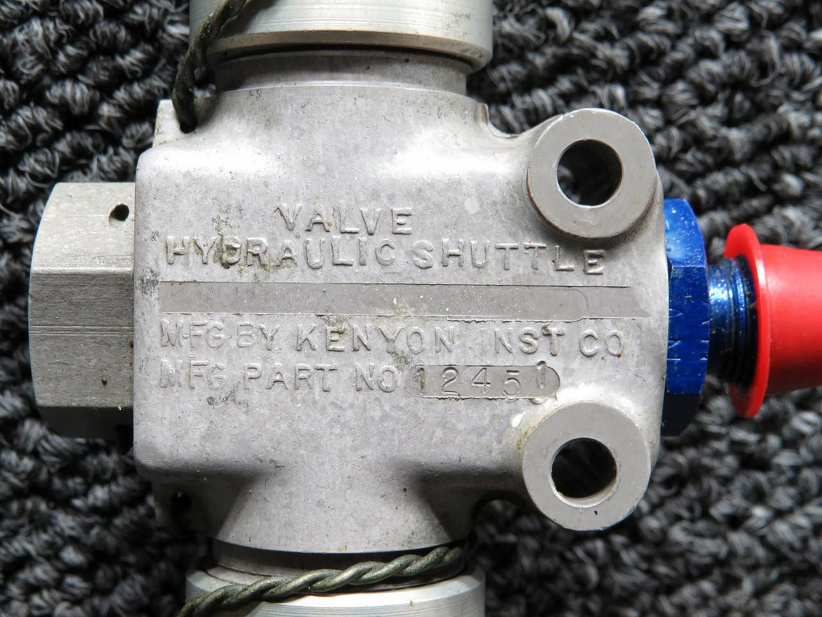 kenyon 12451 Kenyon Hydraulic Shuttle Valve