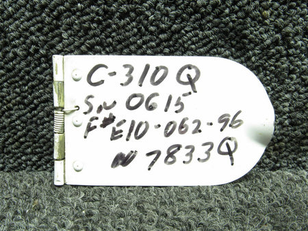 Cessna Aircraft Parts 0312155-4 Cessna 310Q Receptacle Door Assembly