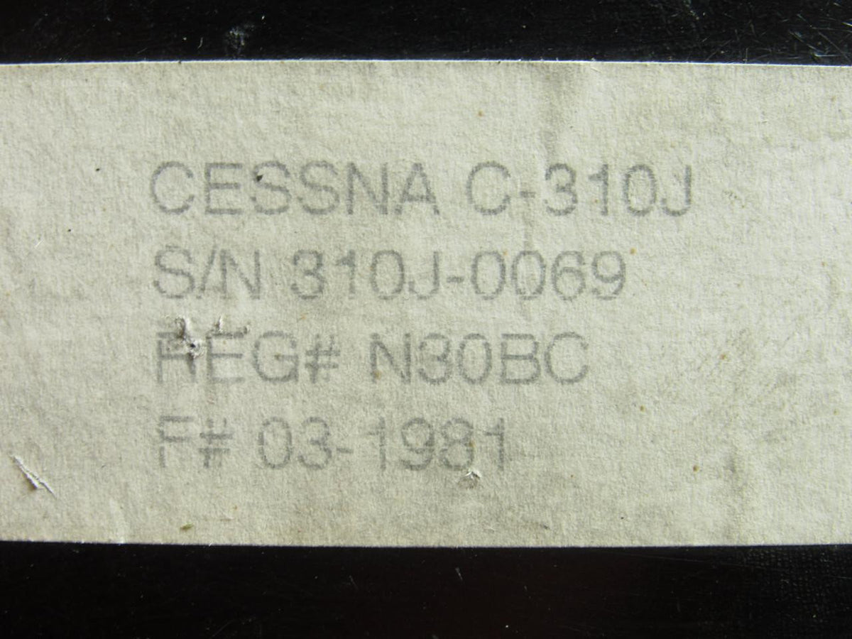 No Brand 0850440-2 Forward Air Box Assembly
