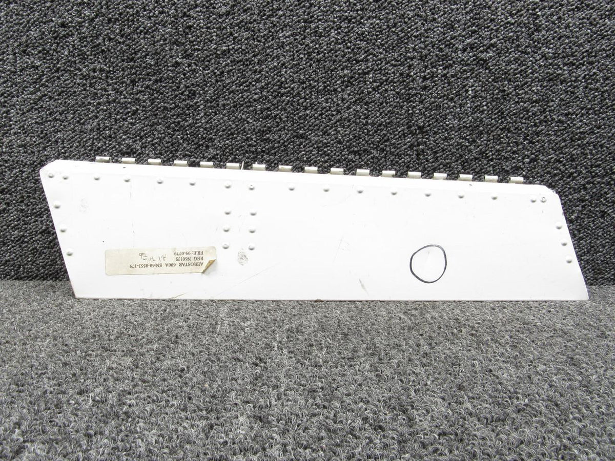 Piper Aircraft Parts 240024-001 Piper Flap Fairing Trim Tab Assembly Inboard