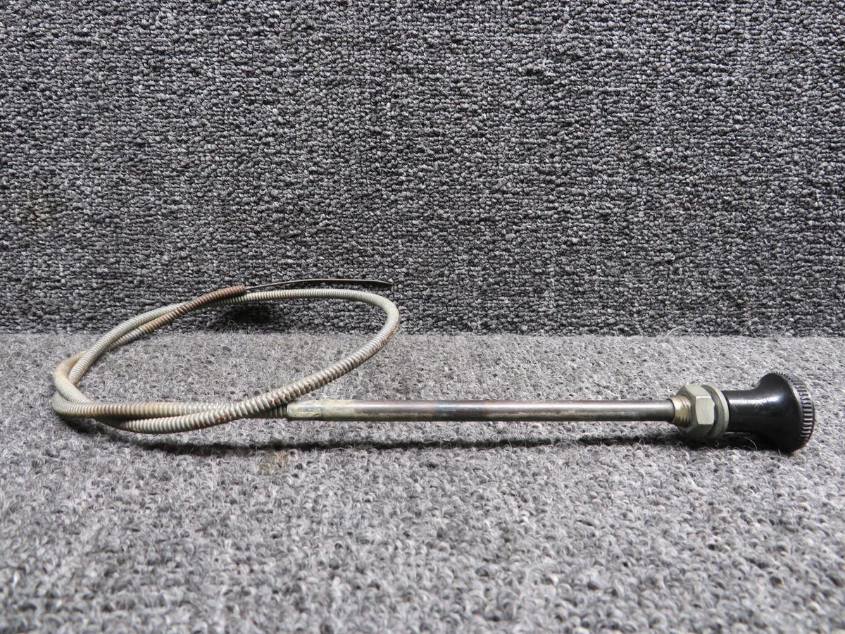 Cessna Aircraft Parts S1239-7 (Use: S1239-15) Cessna 172D Cabin Air Control Cable (Length: 32”)