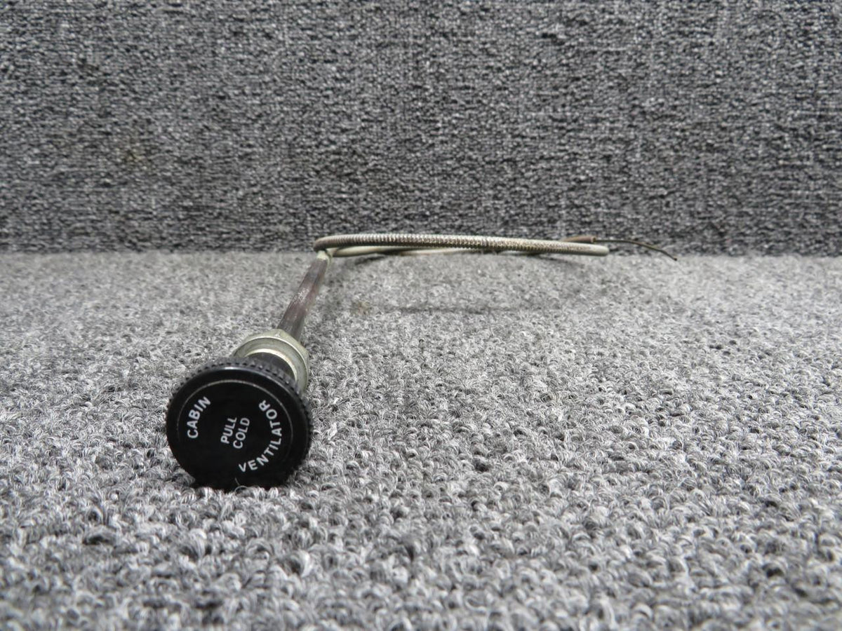 Cessna Aircraft Parts S1239-7 (Use: S1239-15) Cessna 172D Cabin Air Control Cable (Length: 32”)