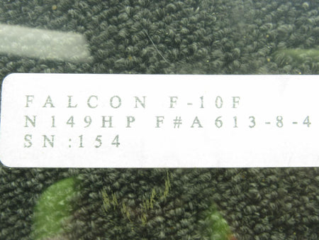 Dassault Falcon F10A225100A3 Dassault Falcon 10 Window