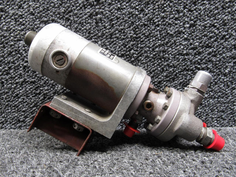 Globe Motors 10111 Globe Motors Weldon Pump Motor with Bracket (Rust) (Tag Not Legible)