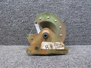 0760612-1 Cessna 172M Flap Drive Pully with Arm RH (Slight Rust)