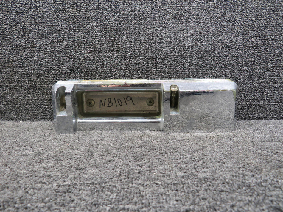 66710-017 Piper PA28-161 Armrest Assembly (Rusted, Chipped Chrome)