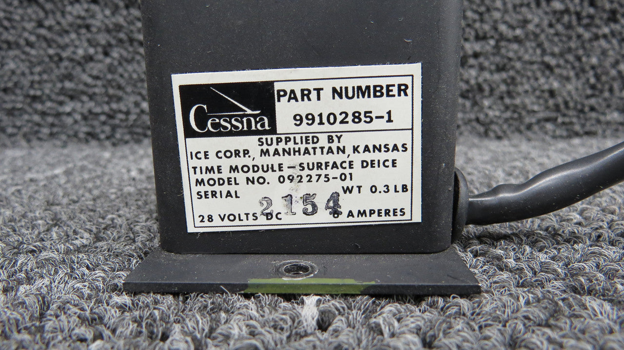 9910285-1 Ice Corp 092275-01 Surface De-Ice Time Module (Volts: 28