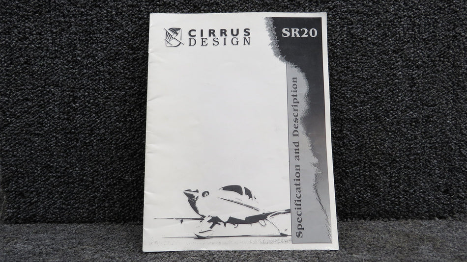 Cirrus SR20 Specifications and Description Booklet (2000)