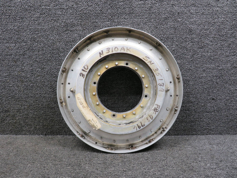 0850300-6 Cessna 310 Propeller Spinner Bulkhead Assy with De-Ice Slinger Ring