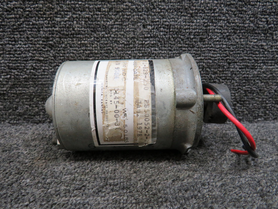 D145-00-31 (Alt: PS50052-2-2) CAP Actuator Motor Assembly Volts 12-14