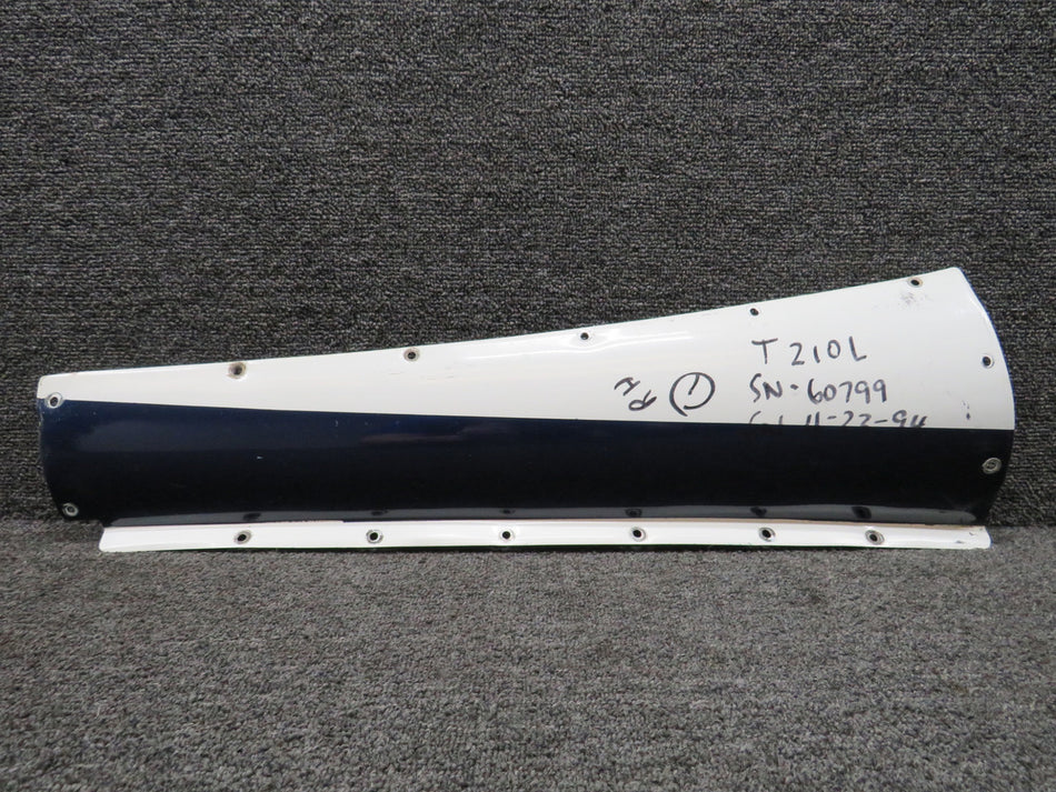 1212426-2 Cessna T210L Upper Stabilizer Fairing RH (Striped)