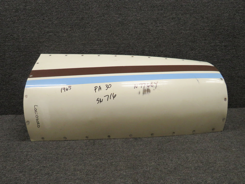 24108-003 Piper PA-30 Engine Cowl Assembly LH or RH (Striped)