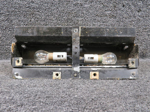 0700623-14 Cessna 182E Panel Light House Assembly 12 Volts (Corrosion)