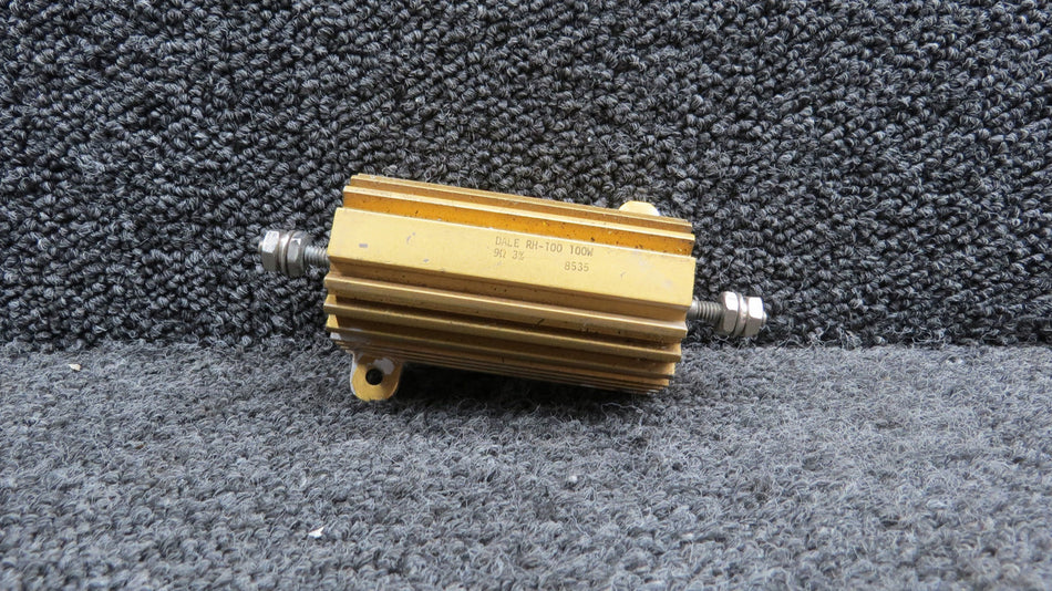 RH-100 Dale Resistor (Watts: 100, Ohms: 9 with 3% Tolerance)