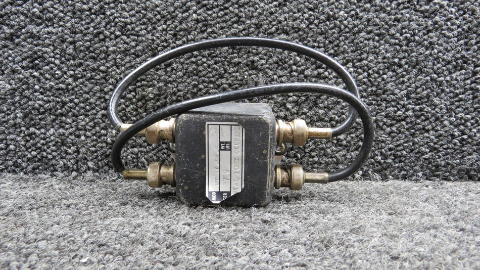 VT10-56-5 Dual Port Coupler Assembly with Connectors