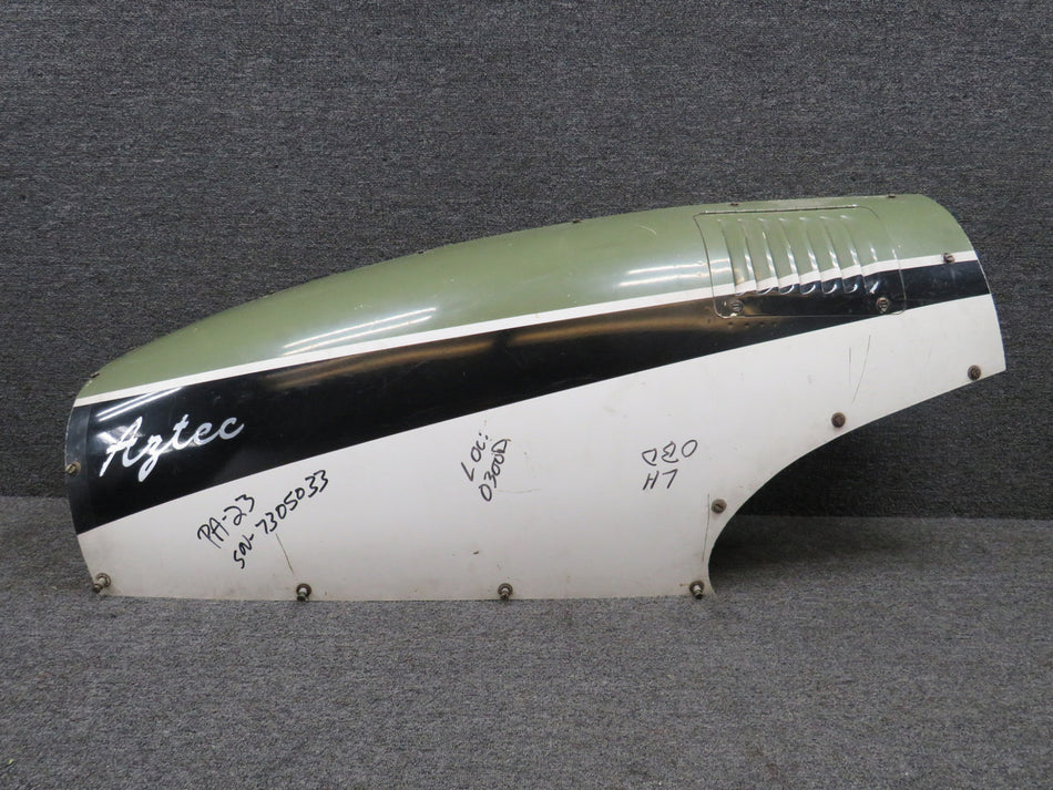 32329-000 Piper PA-23-250 Engine Cowling Panel Assembly Outboard LH w Louver