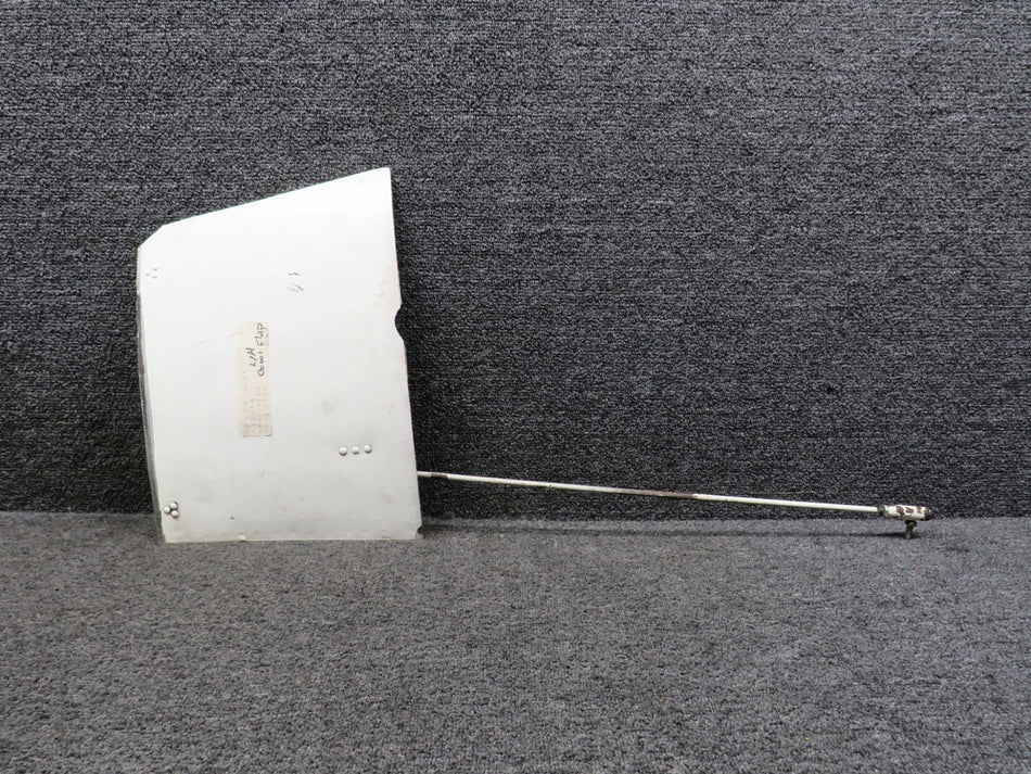 35-910053, 35-944012 Beechcraft E55 Cowl Flap Assembly w Link LH (Damaged Edge)