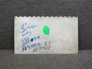 96-910016-7 Beechcraft E55 Engine Cowl Flap Weld Assembly Minus Bracket