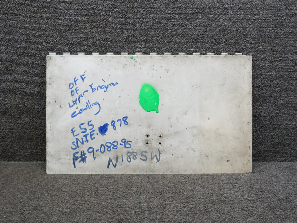 96-910016-7 Beechcraft E55 Engine Cowl Flap Weld Assembly Minus Bracket