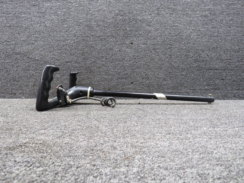 0513261-18 Cessna 152 Control Wheel w Mic Switch Minus Pad (L: 15”, DIA: .75”)