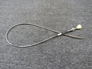 35-380051-11 Beechcraft C33A Parking Brake Control Cable (Length: 29.75”)