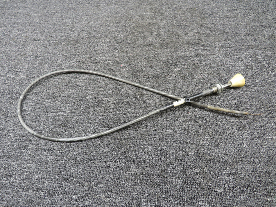 35-380051-11 Beechcraft C33A Parking Brake Control Cable (Length: 29.75”)