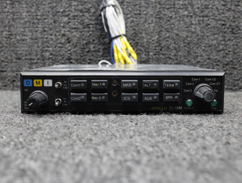 430-6065-20 Apollo SL-15 Audio Selector Panel with Tray